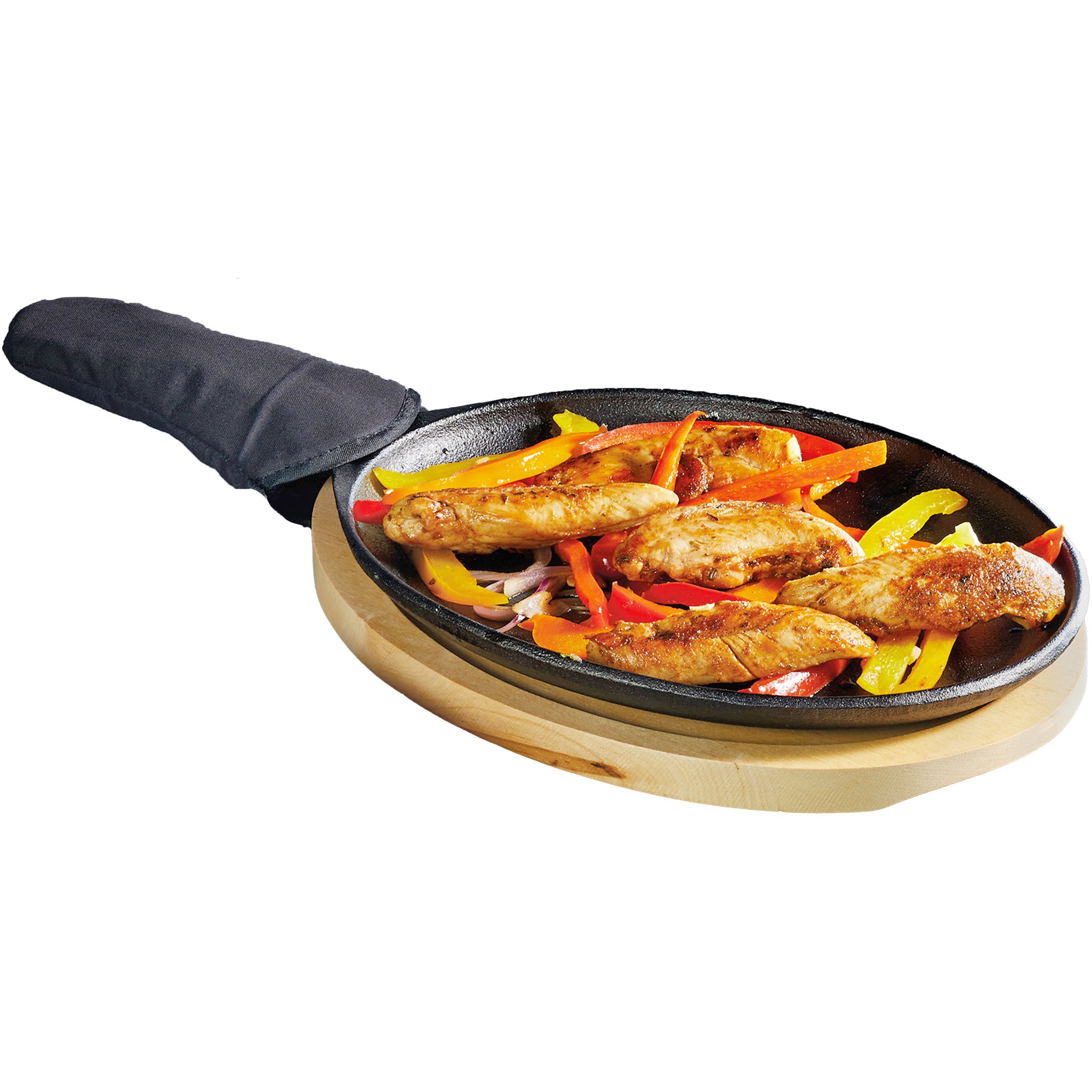 Gusseiserne Fajita-Pfanne