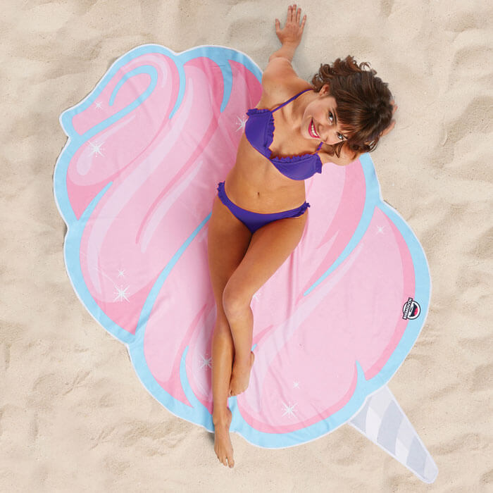 Strandtuch Zuckerwatte von bigmouth