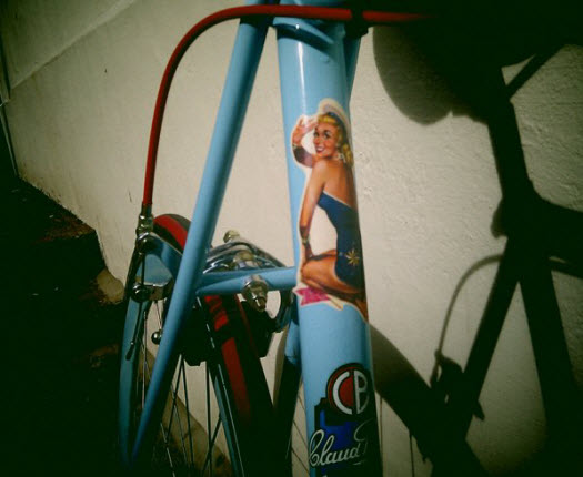 Vintage Pin-Up Girls Deko-Aufkleber