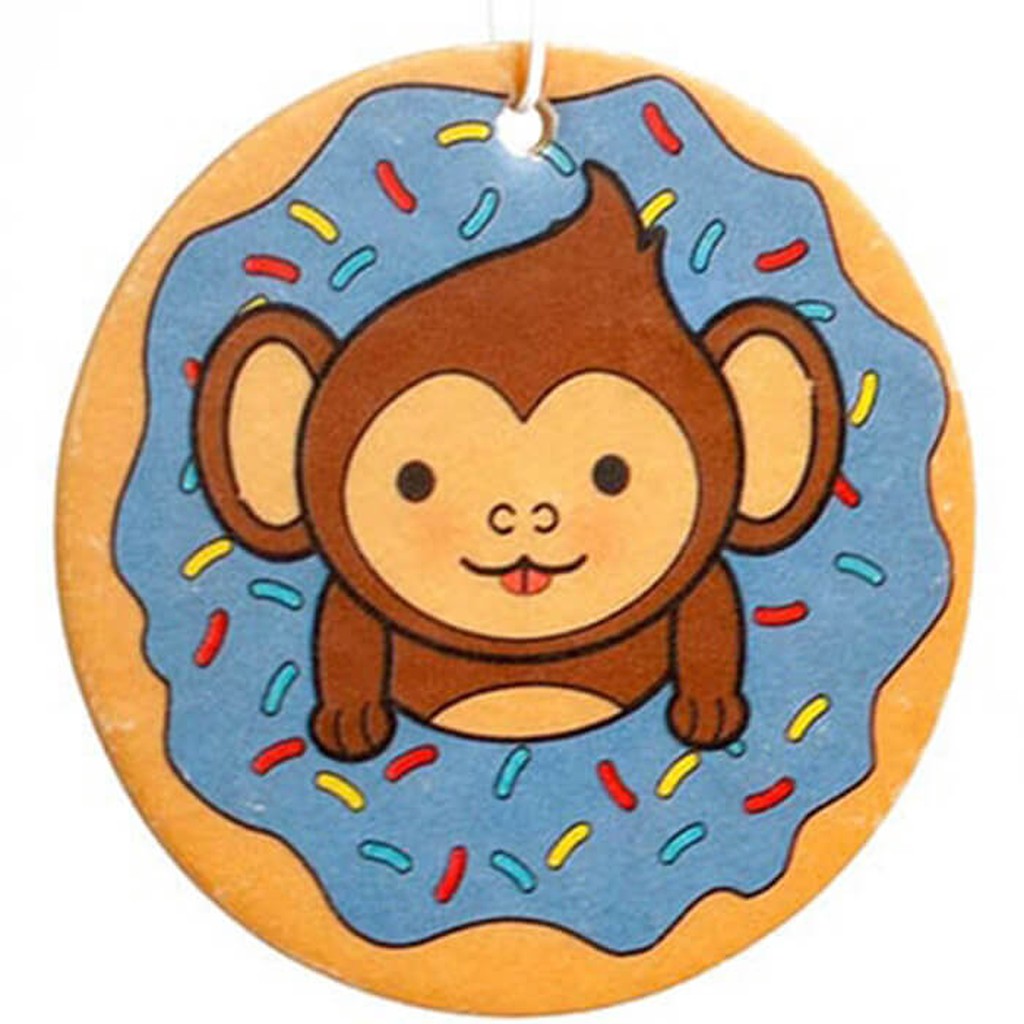 Affe im Donut Lufterfrischer