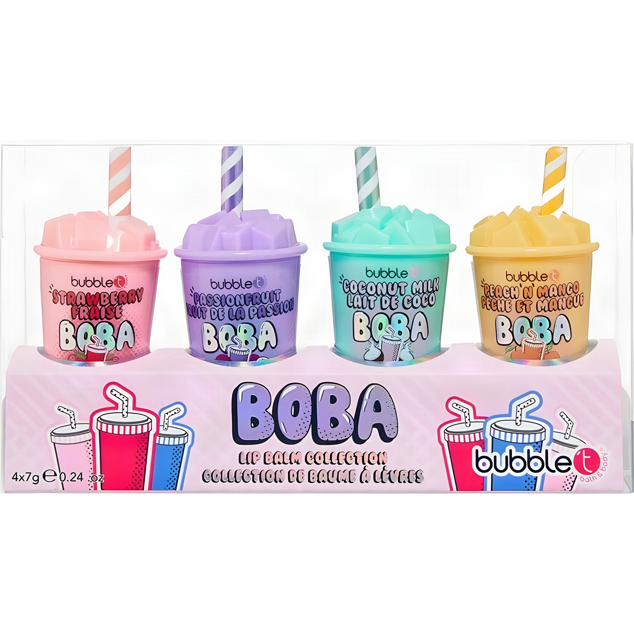 Set di balsami labbra Boba Tea