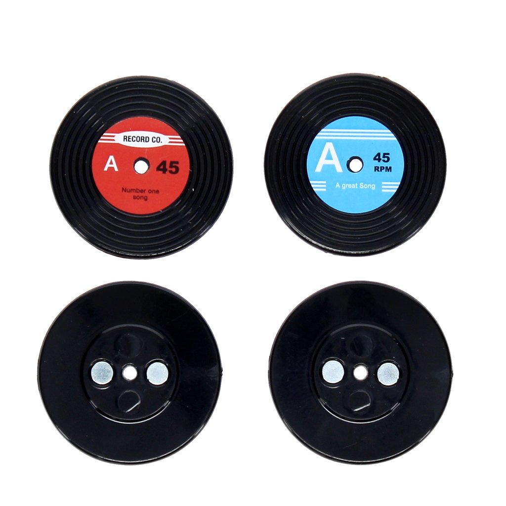Schallplatten Magnet-Set