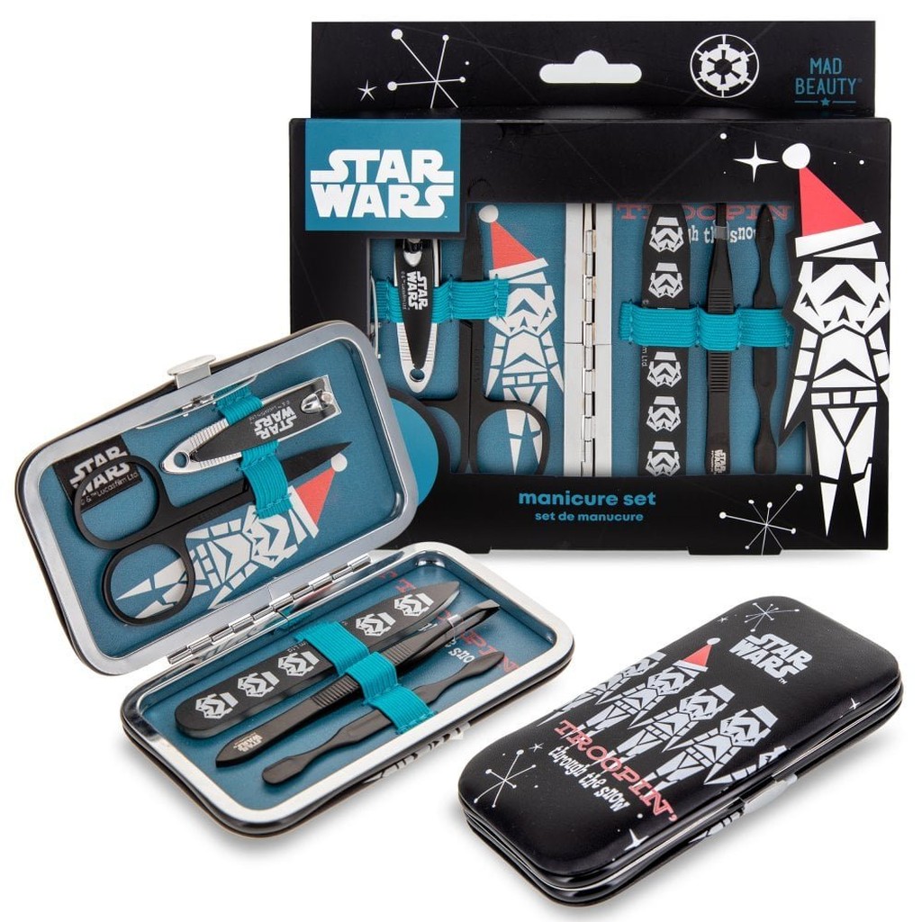 Star Wars Stormtrooper Maniküre Set mit Weihnachtsdesign von Mad Beauty