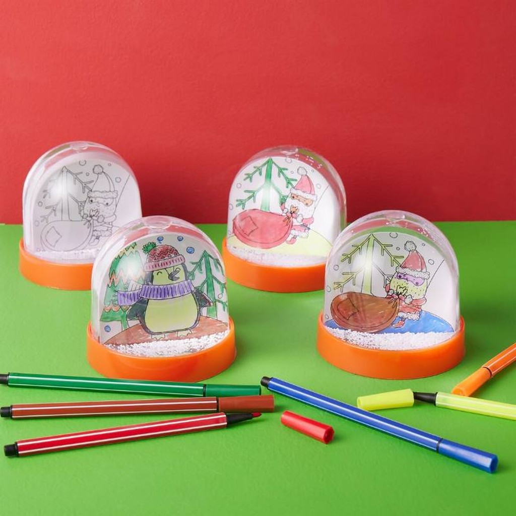 Schneekugel-Bastelset