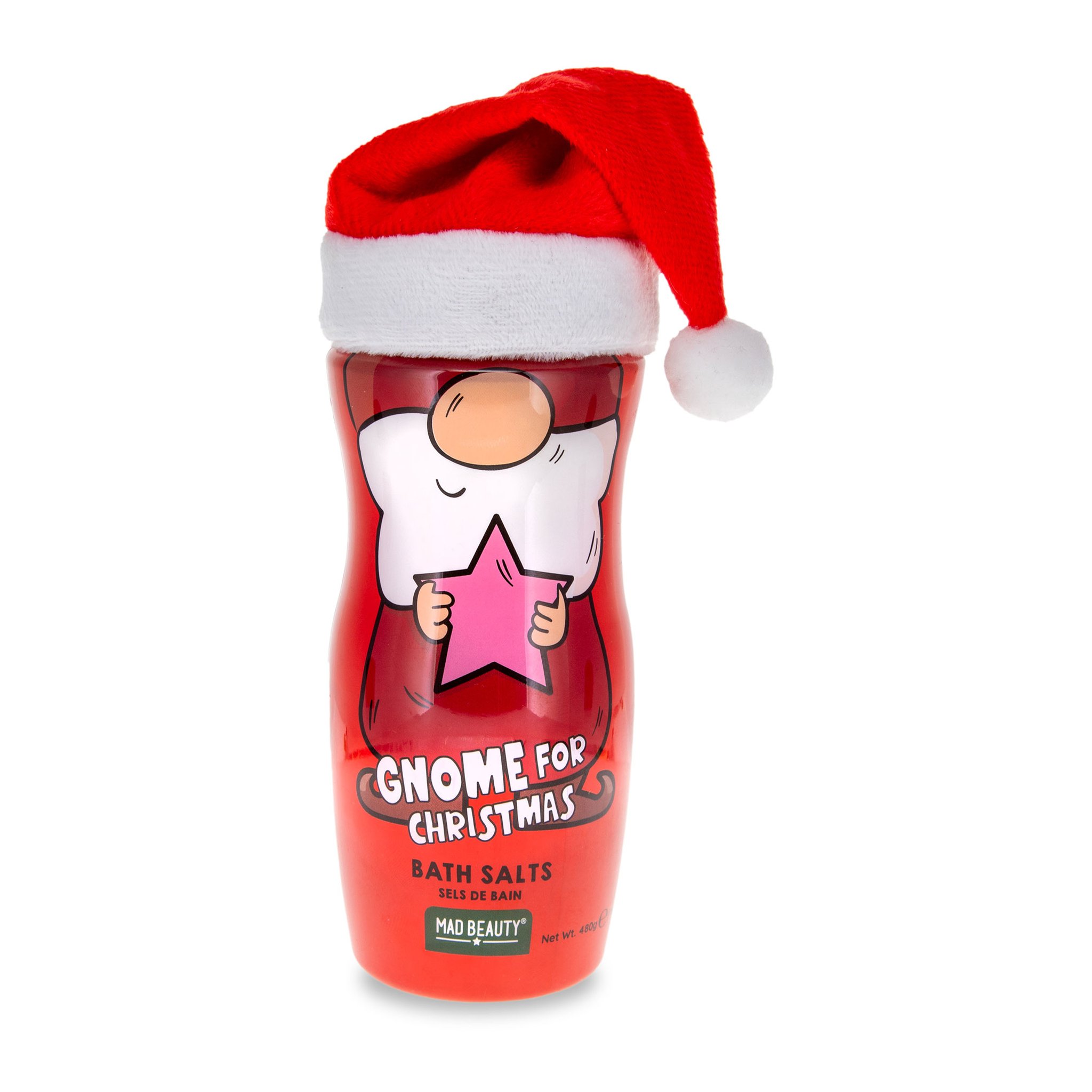 Wichtel Badesalz Winterbeere in roter Dose mit Weihnachtsmütze