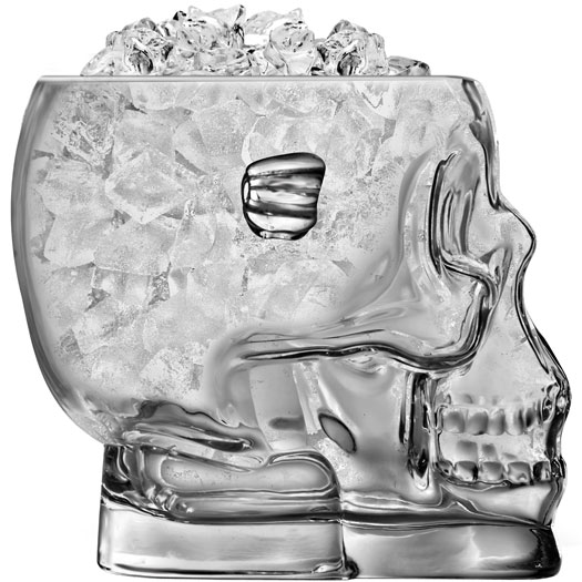 Cestello per il Ghiaccio a forma di Teschio