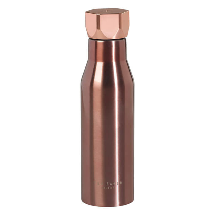 Roségoldene Thermosflasche von Ted Baker