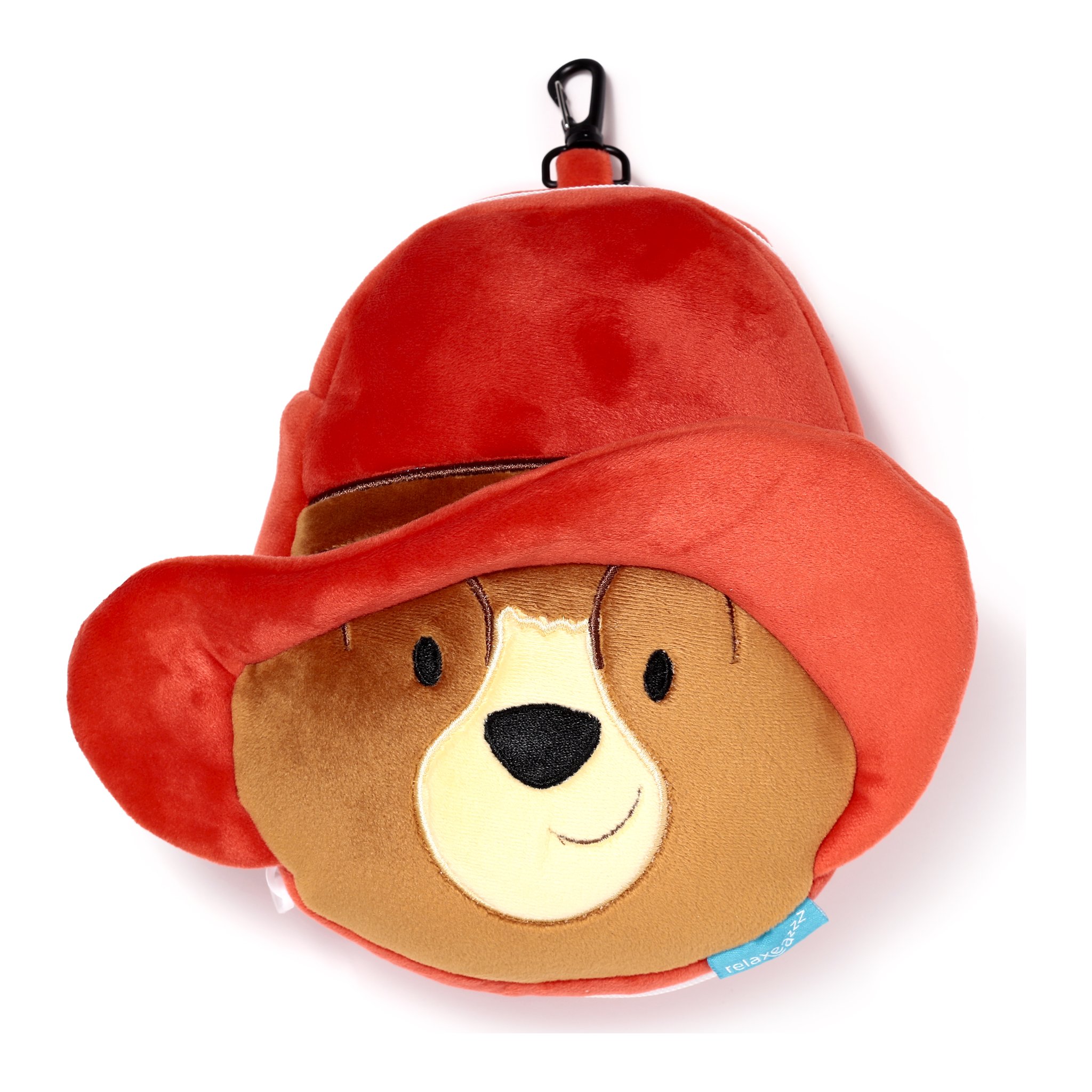 Paddington-Reisekissen mit rotem Hut von vorne