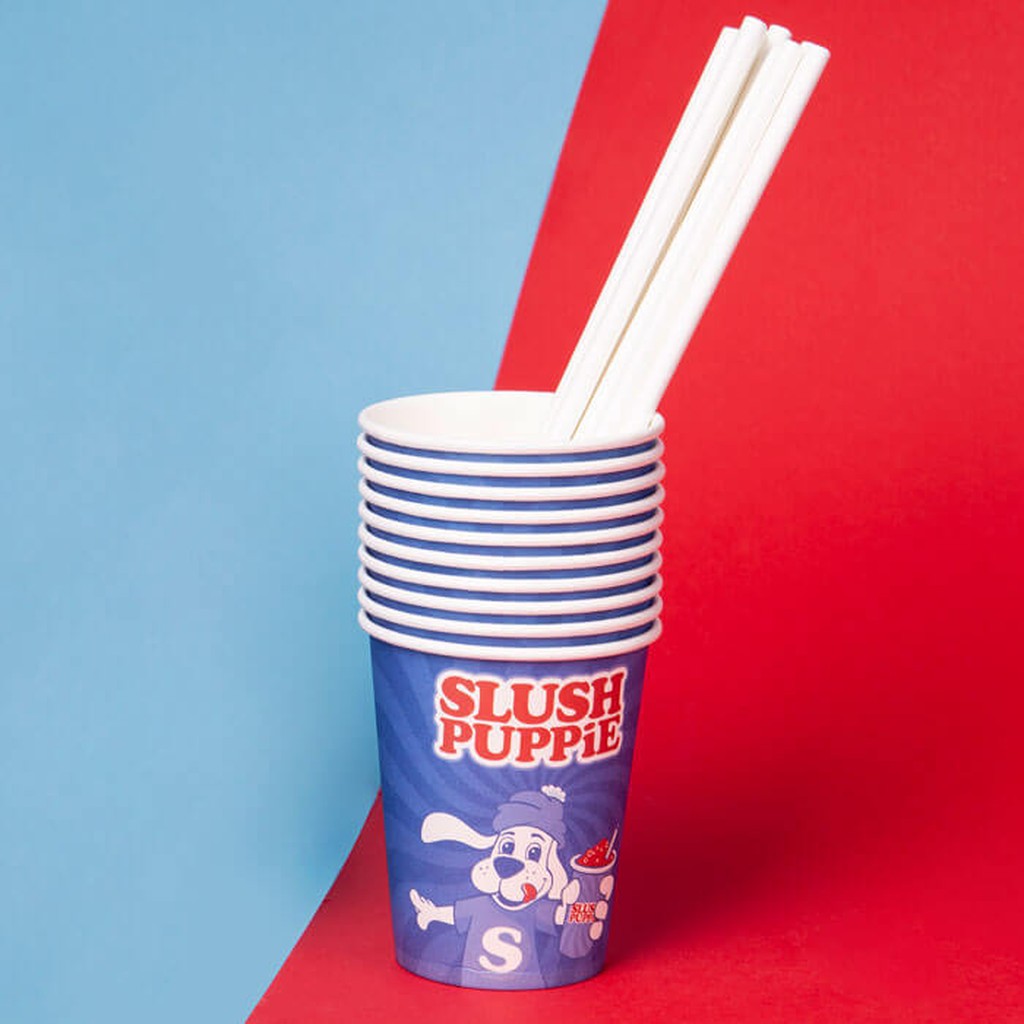 Slush Puppie Becher und Strohhalme Set von Fizz