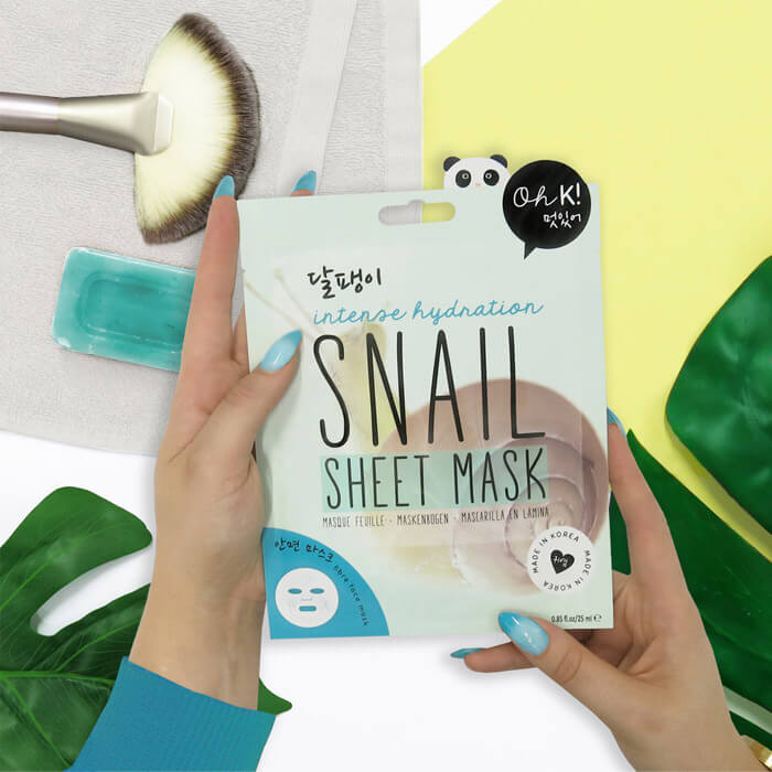 Oh K! Gesichtsmaske mit Schneckenschleim