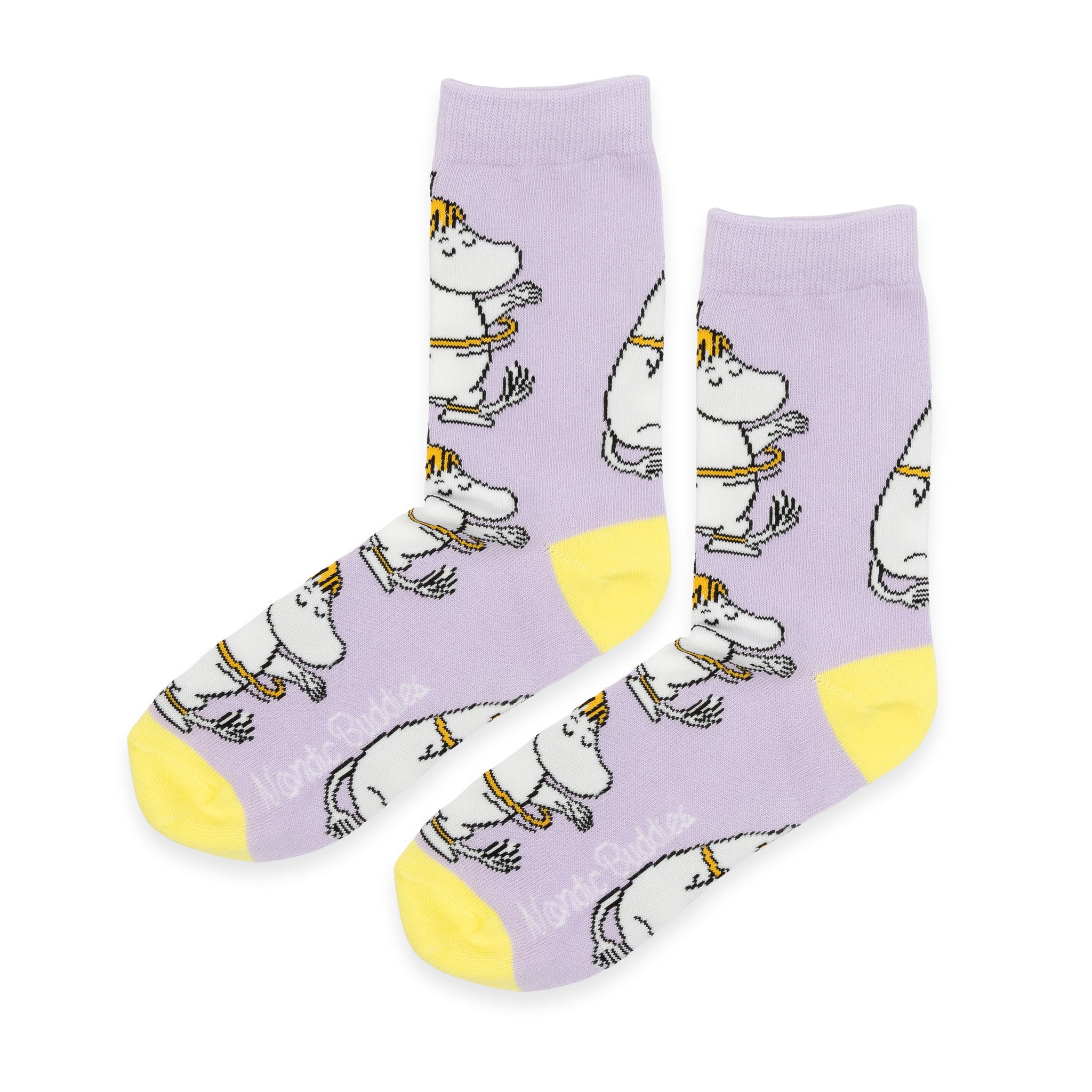 Snorkmaiden Geschenkbox Damen-Socken – Box geschlossen mit Mumin-Branding