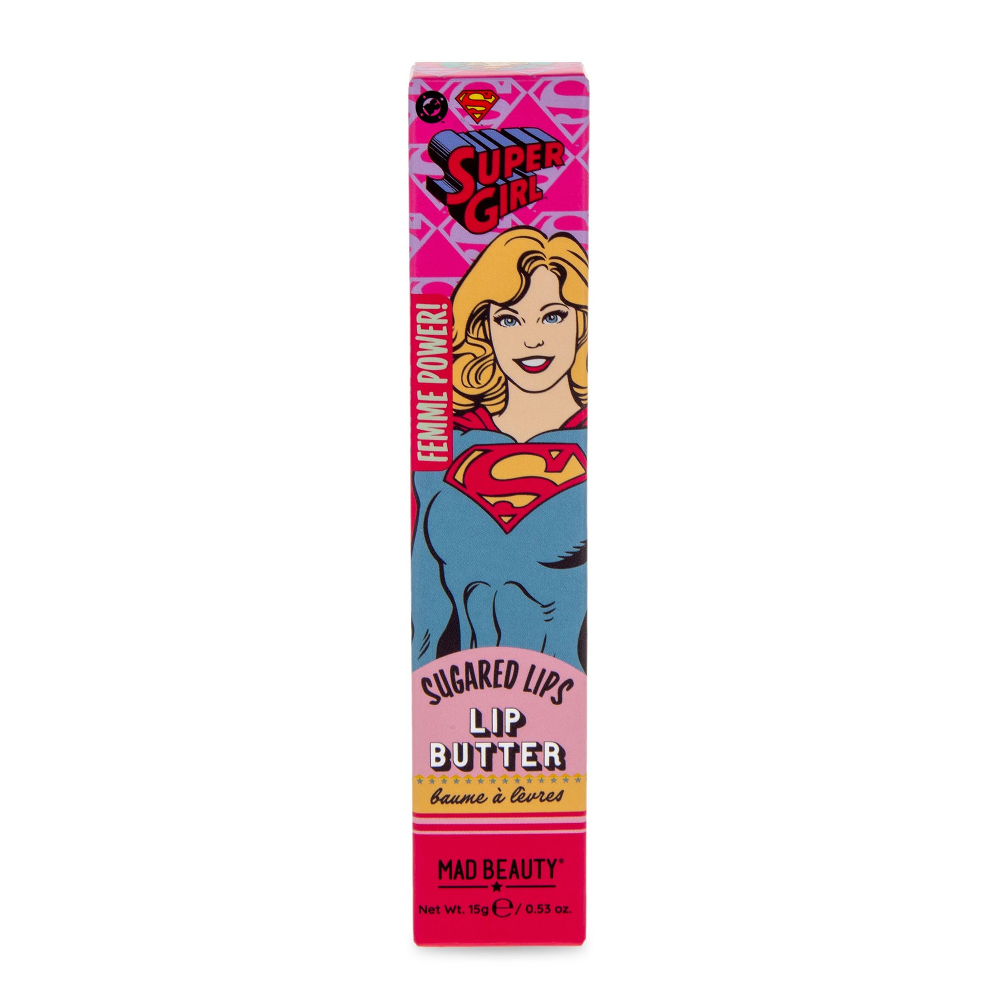 DC Supergirl Lip Butter Sweet Sugar Verpackung