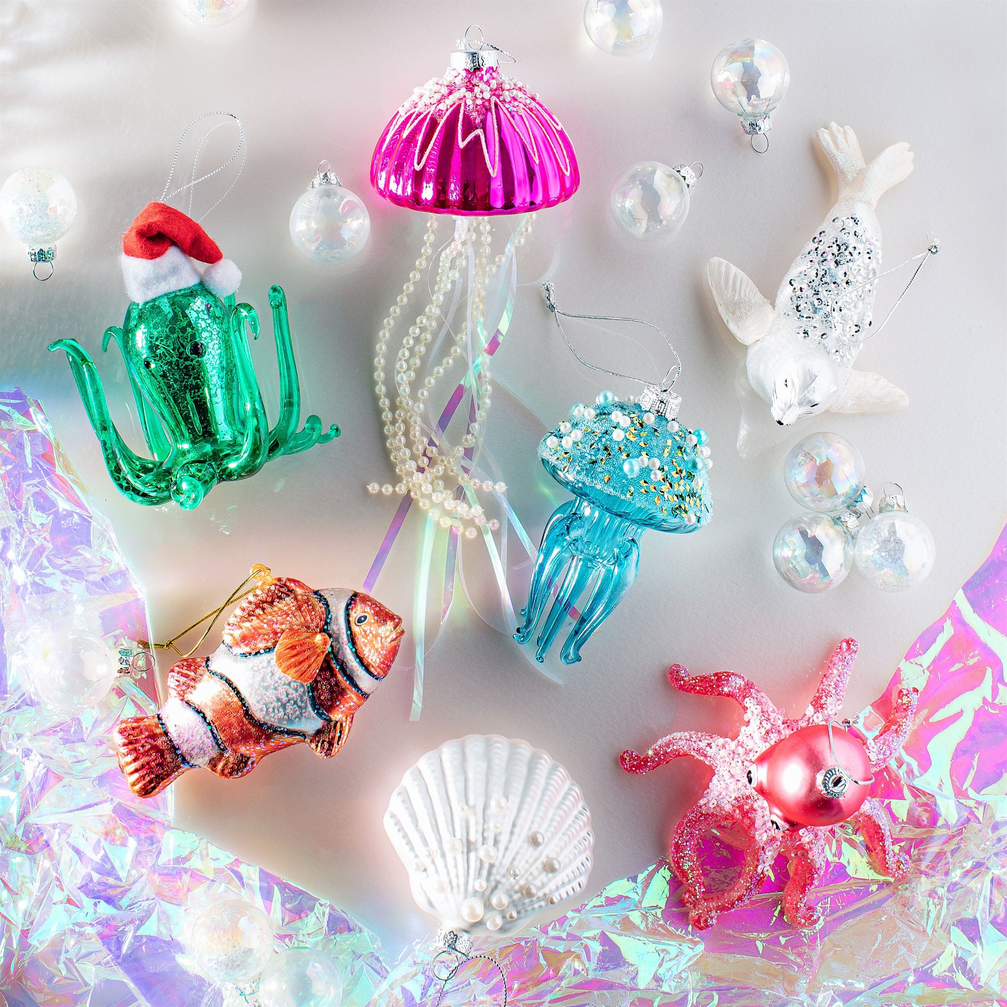 Jellyfish Shaped Bauble