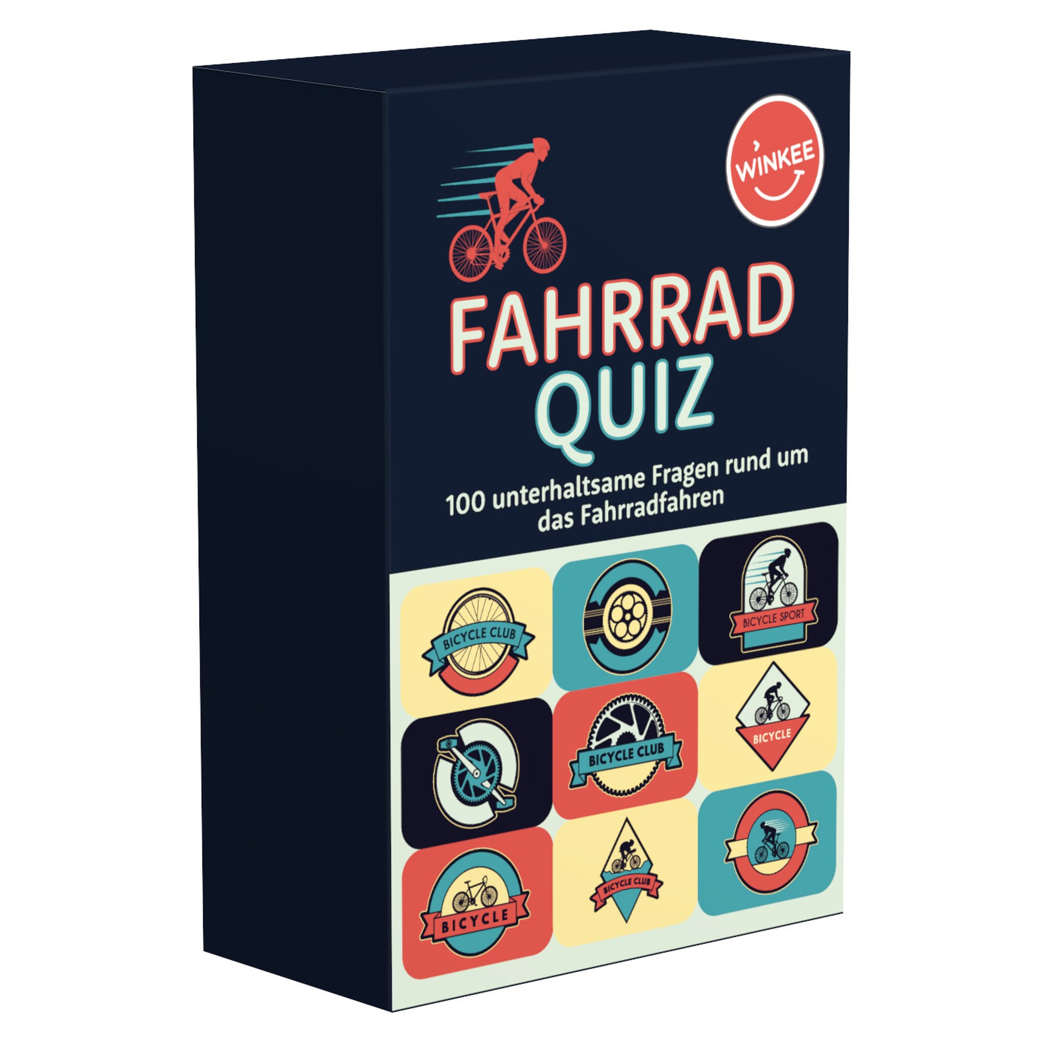 Boîte Quiz Vélo avec 100 questions sur le cyclisme