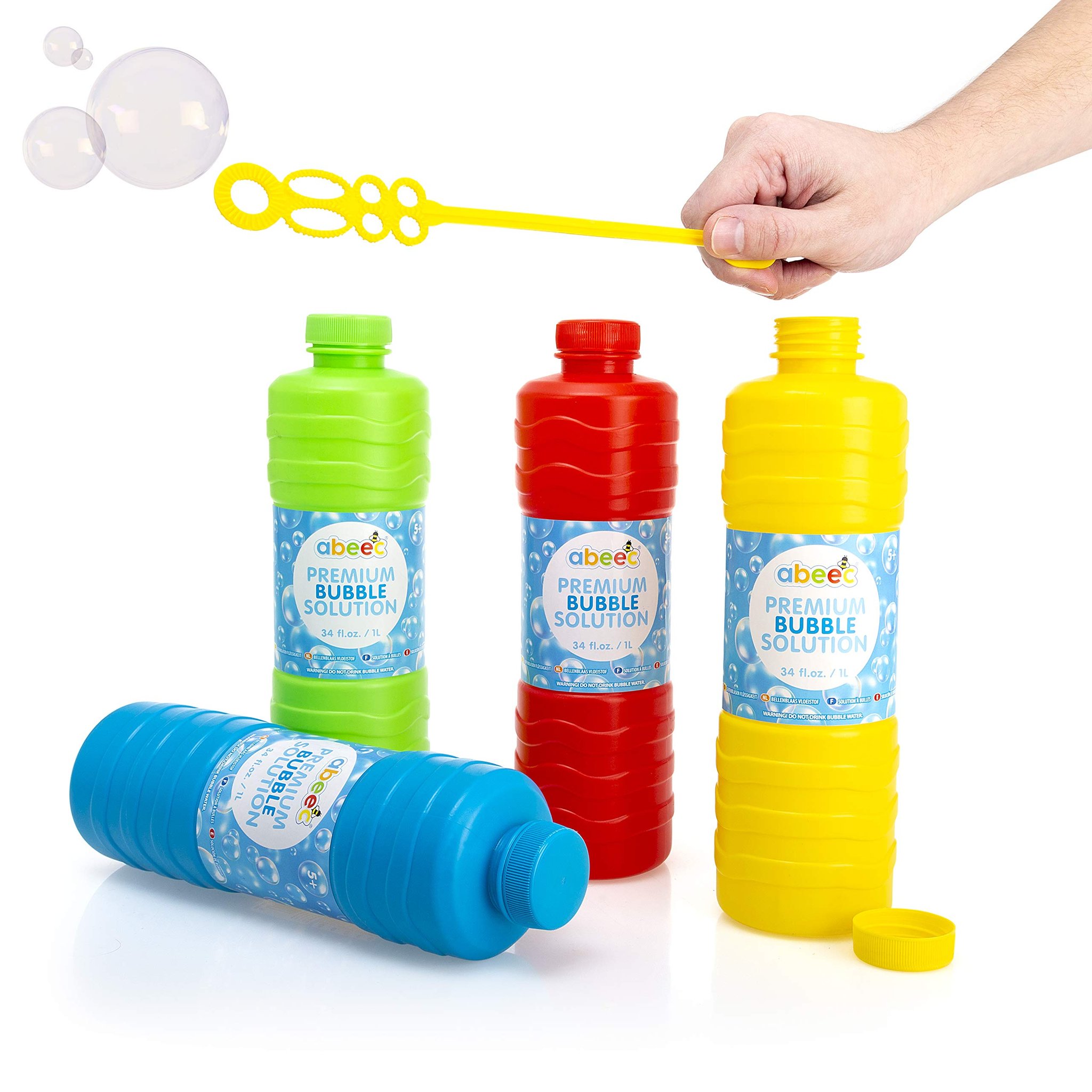 Bubble Solution 1 Litre with Bubble Wand (Bild 4)