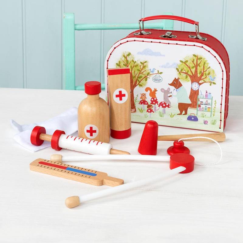 Wooden Doctor's Play Set