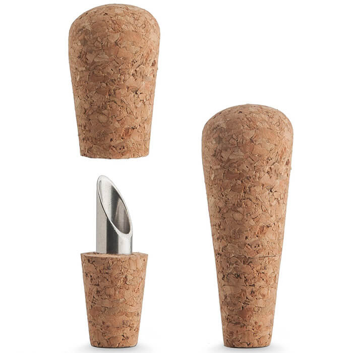 Tappo e Versatore per Vino 2 in 1