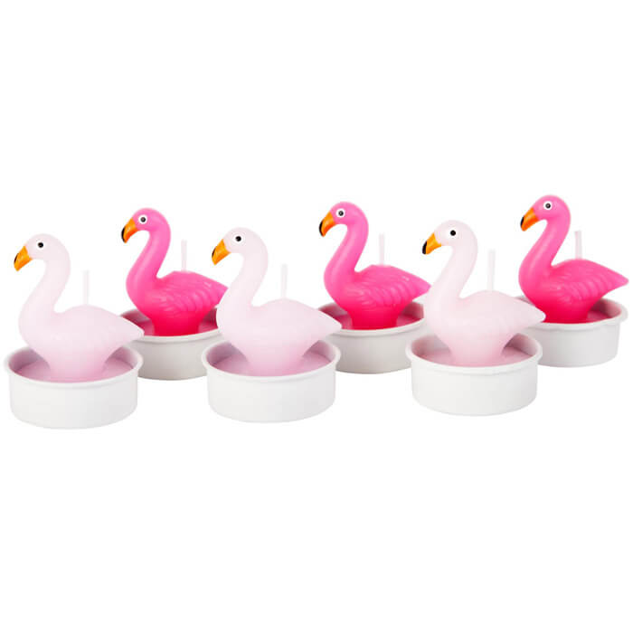 Flamingo Tea Lights