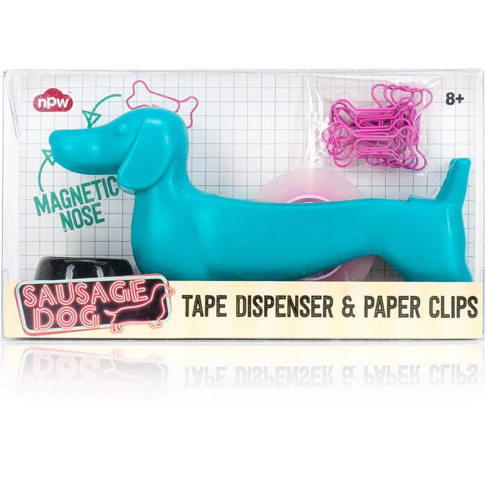 Desktop Sausage Dog Tape Dispenser