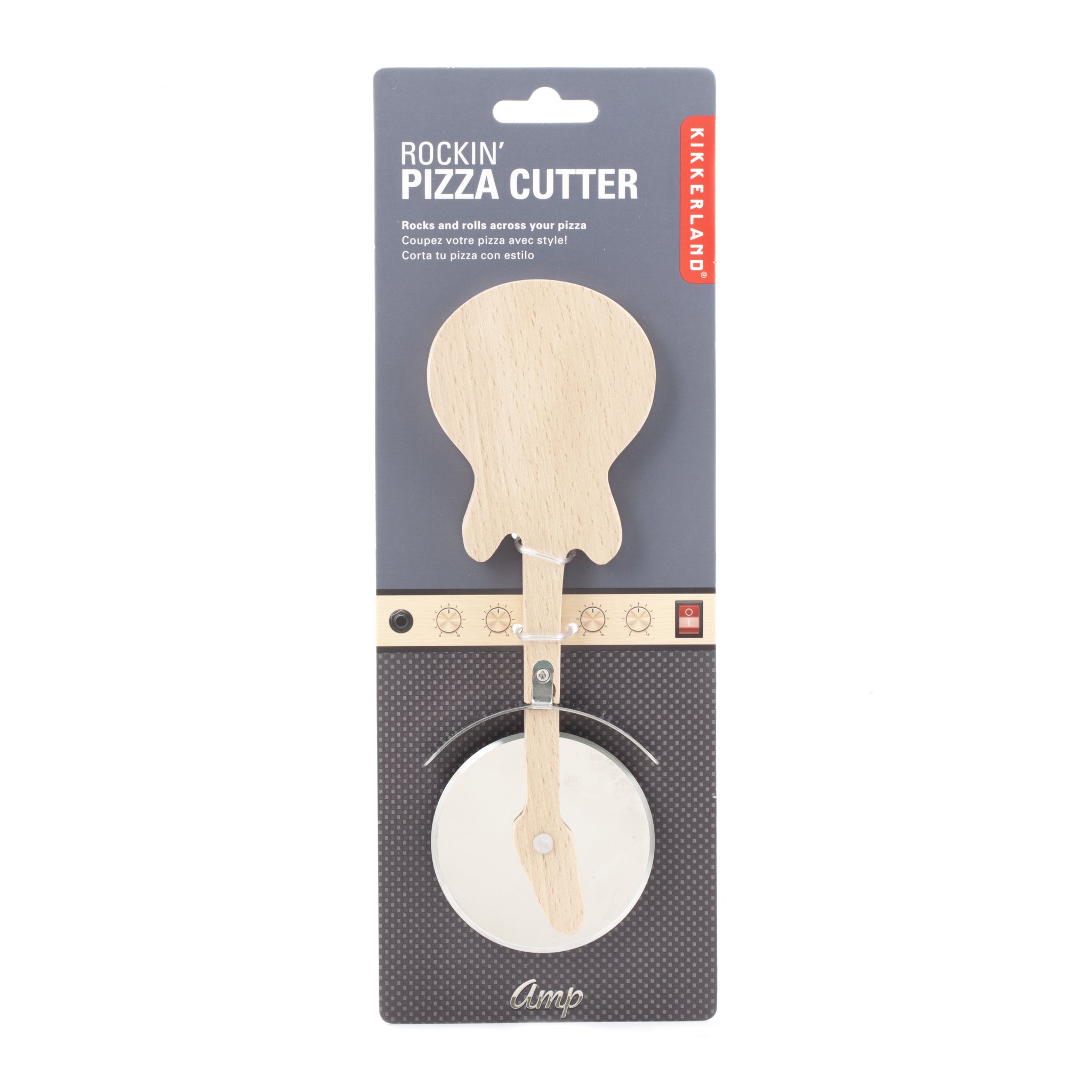 Pizzaschneider Gitarre – Kikkerland Verpackung