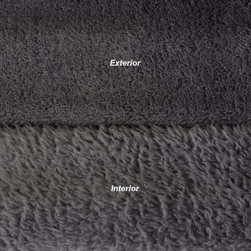 Plaid con Maniche Grigio