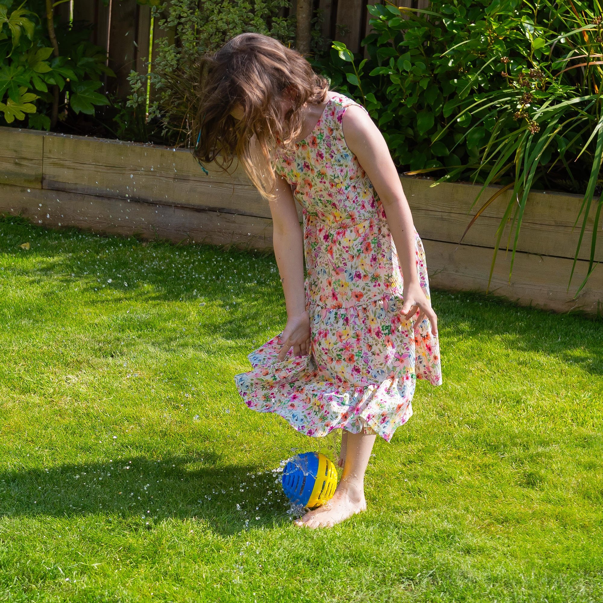 Balle minuteur Splash de Tobar – vue latérale