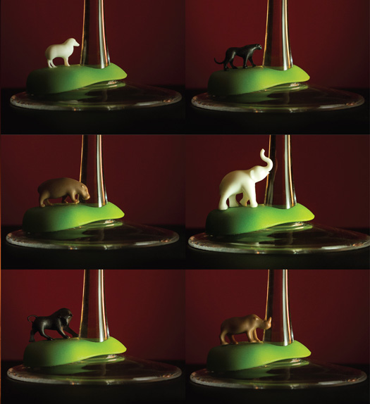 Weinglasmarkierer Tiere