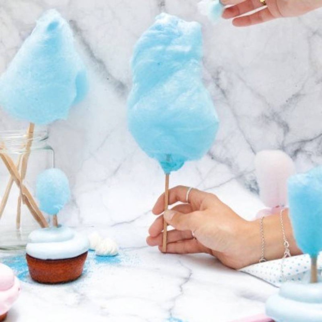 Zucker für Zuckerwatte Maschine Blau