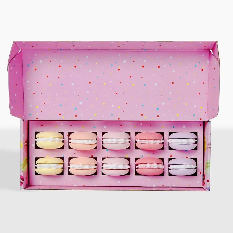 Coffret de Bombes de Bain Macarons