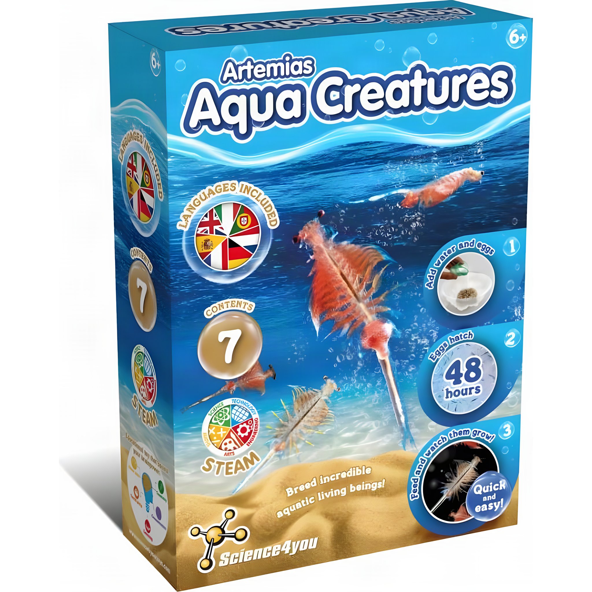 Artemias Aquatic Creatures &ndash; Biologie-Set für Kinder