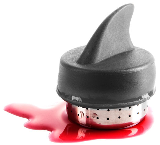 Sharky Tee-Ei Haifischflosse