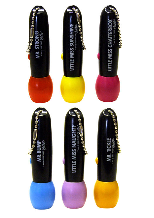 Mr. Men and Little Miss Projector Torch Keyring