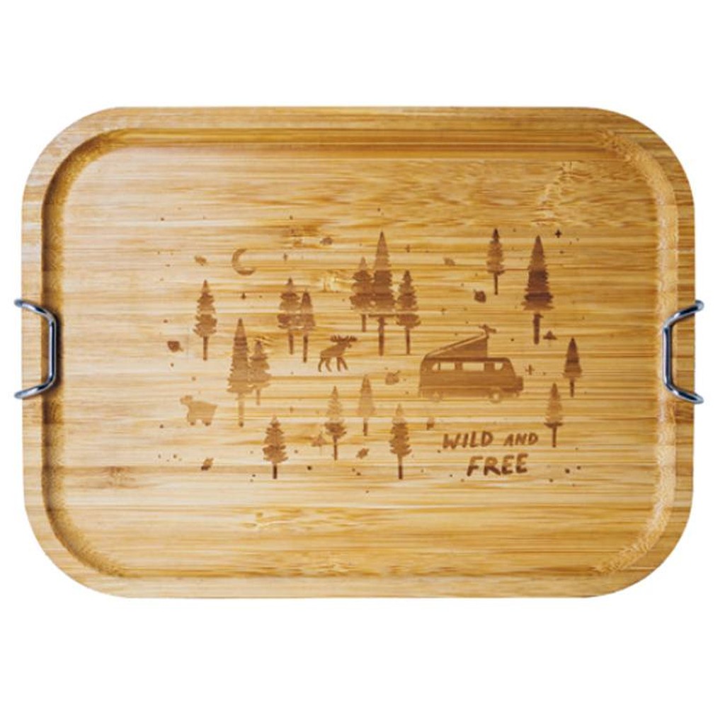 Boîte à Pain en Acier Inoxydable Wild & Free