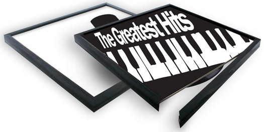 Rahmen für Schallplatten