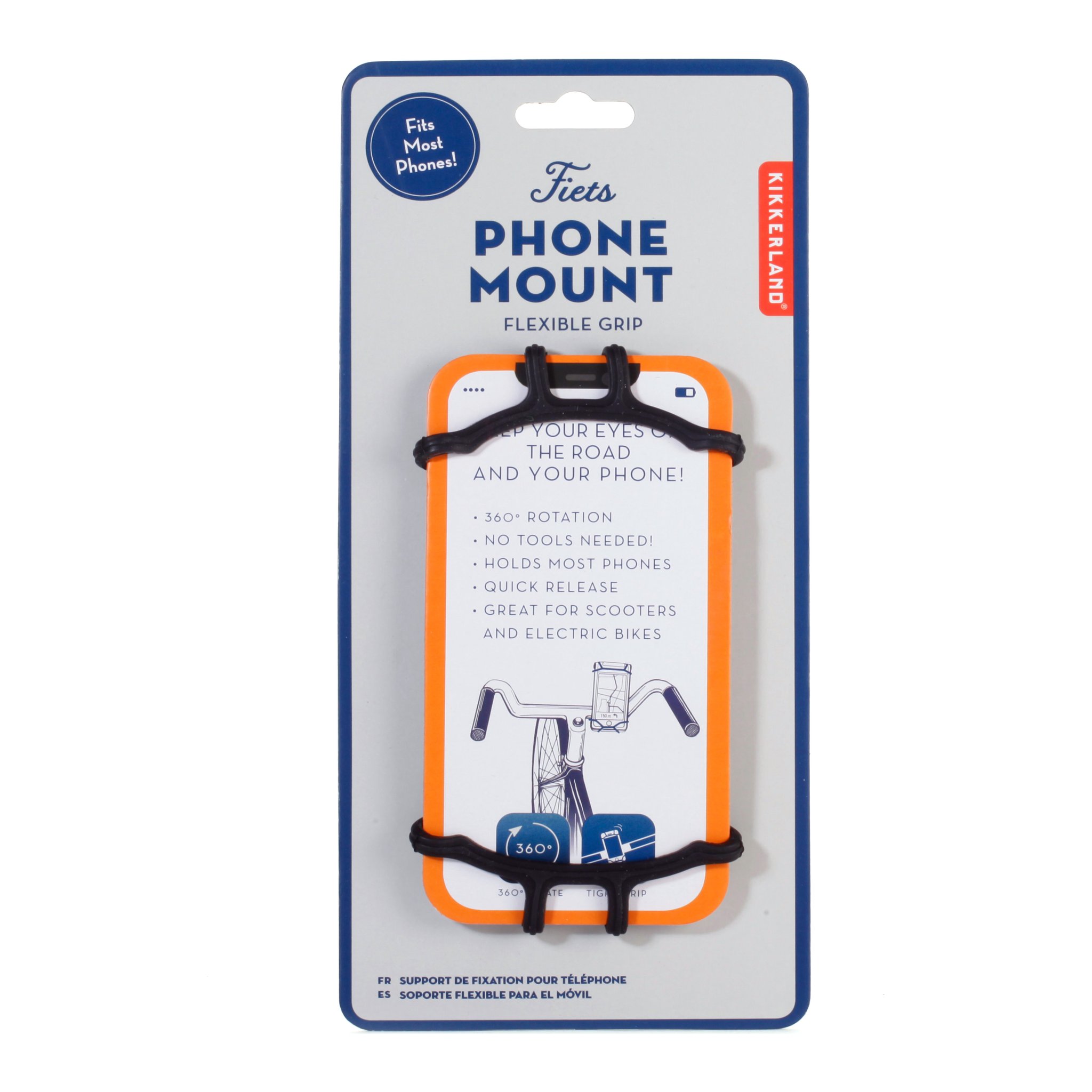 Support smartphone sur la carte blister « Fiets Phone Mount »
