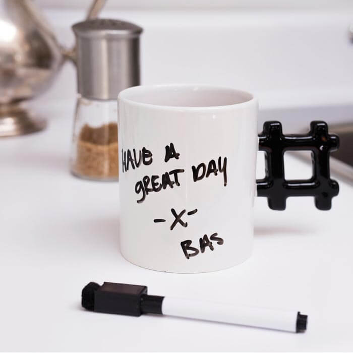 Hashtag Tasse von Kikkerland