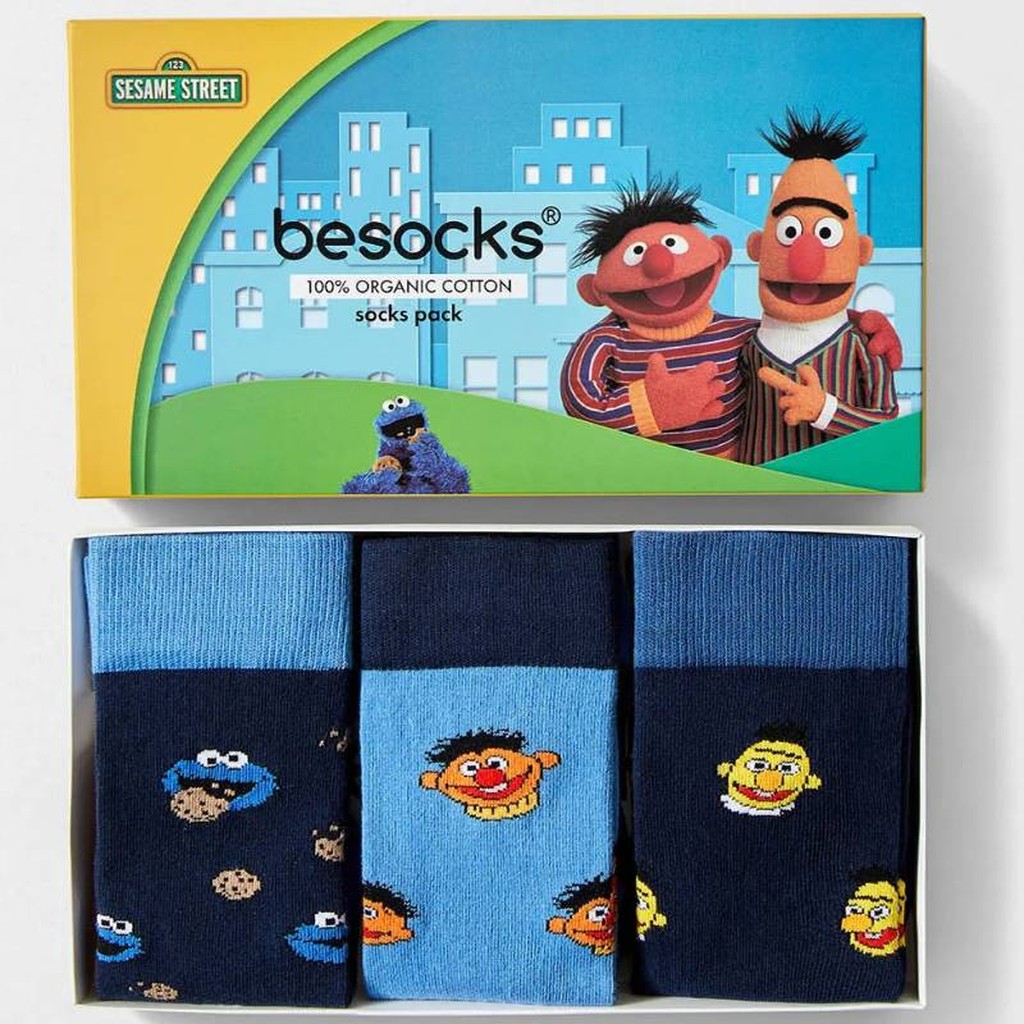 Socken Geschenkset Männer Sesamstrasse