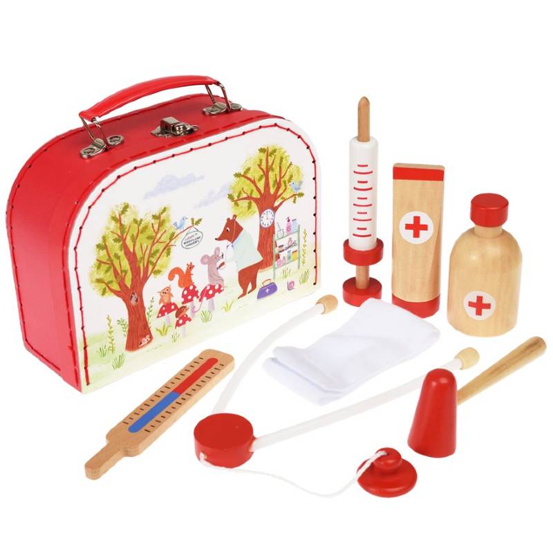 Wooden Doctor's Play Set