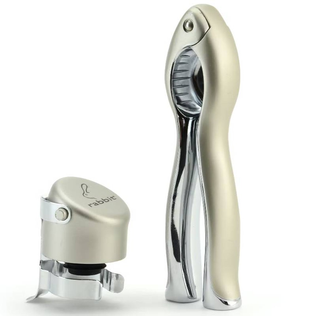 Champagner Verschluss Set von Rabbit