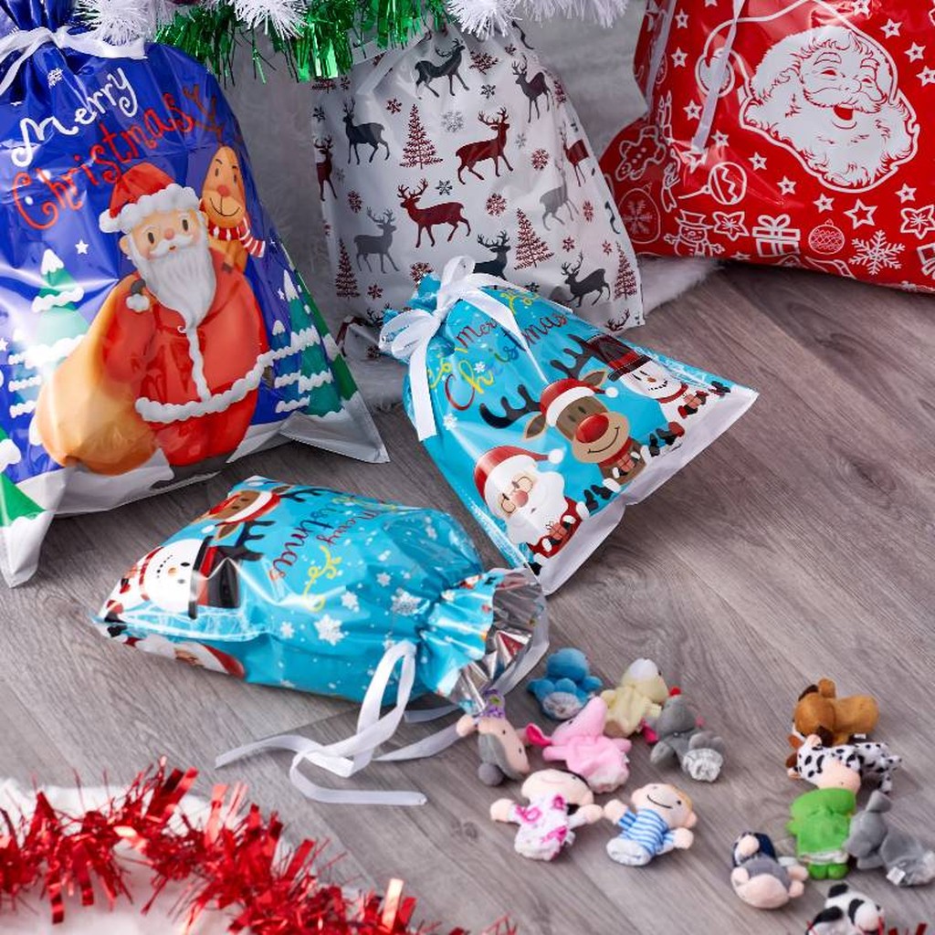 30 Weihnachts-Geschenkbeutel