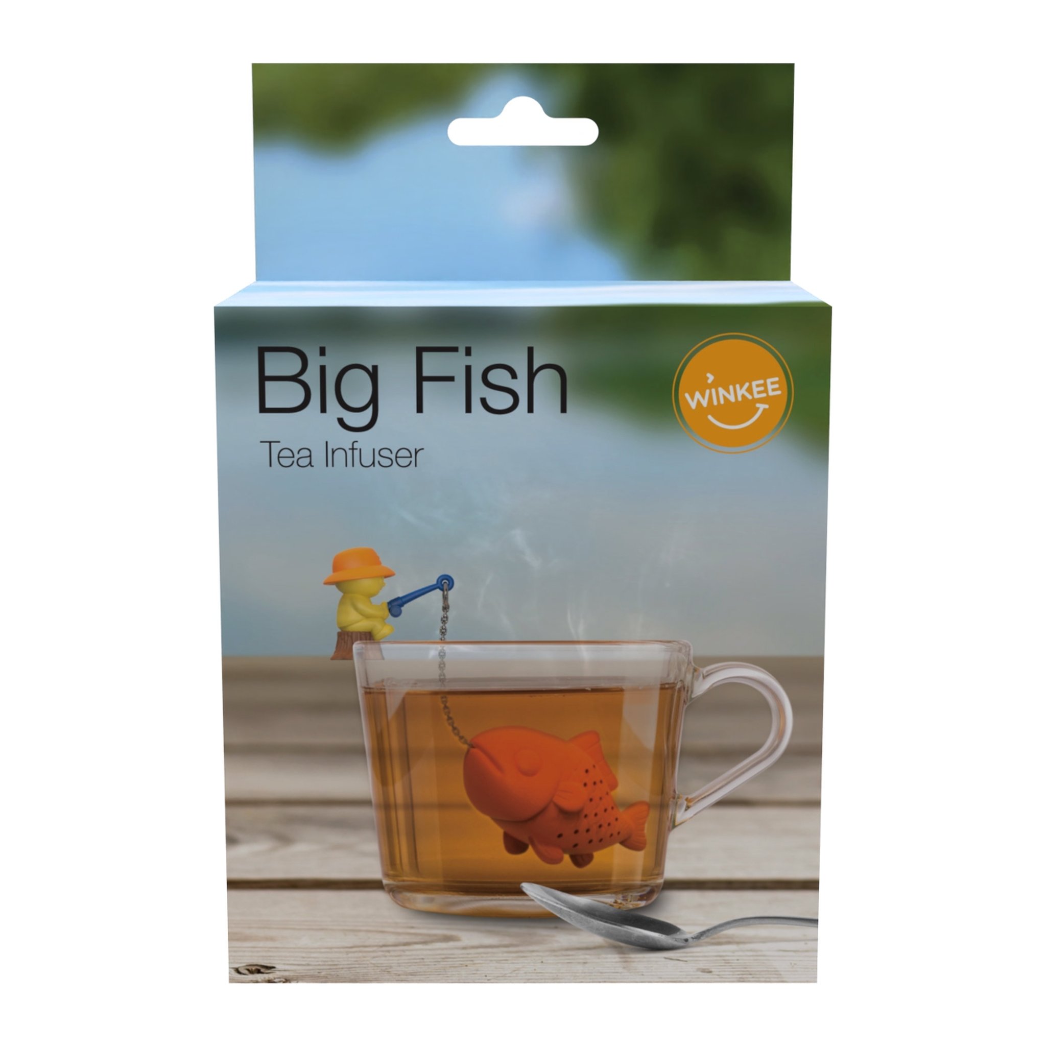 Verpackung des Big Fish Tee-Eis von Winkee