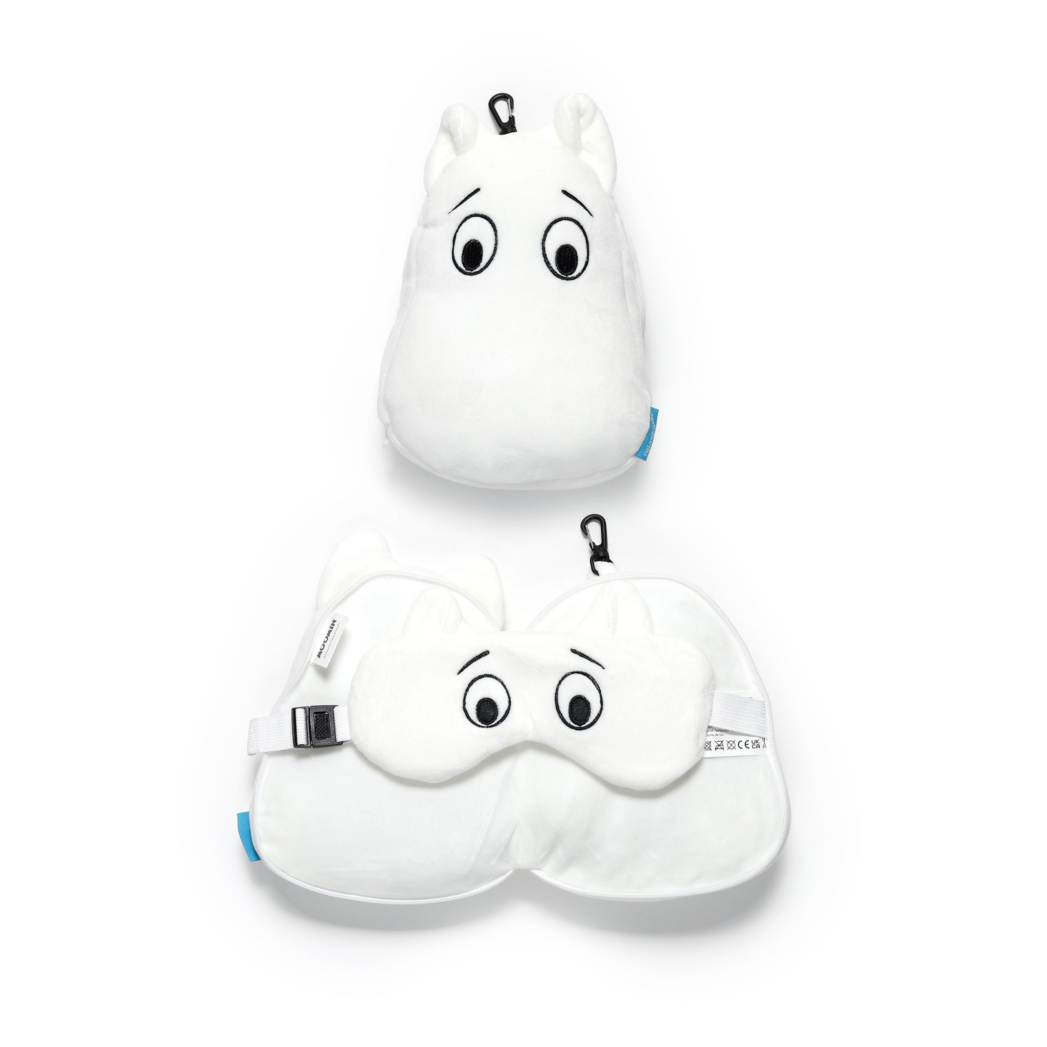 Mumin Reisekissen und Schlafmaske