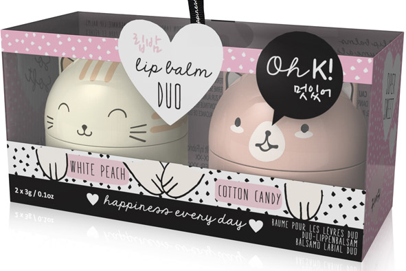 Oh K! Lip Balm Duo