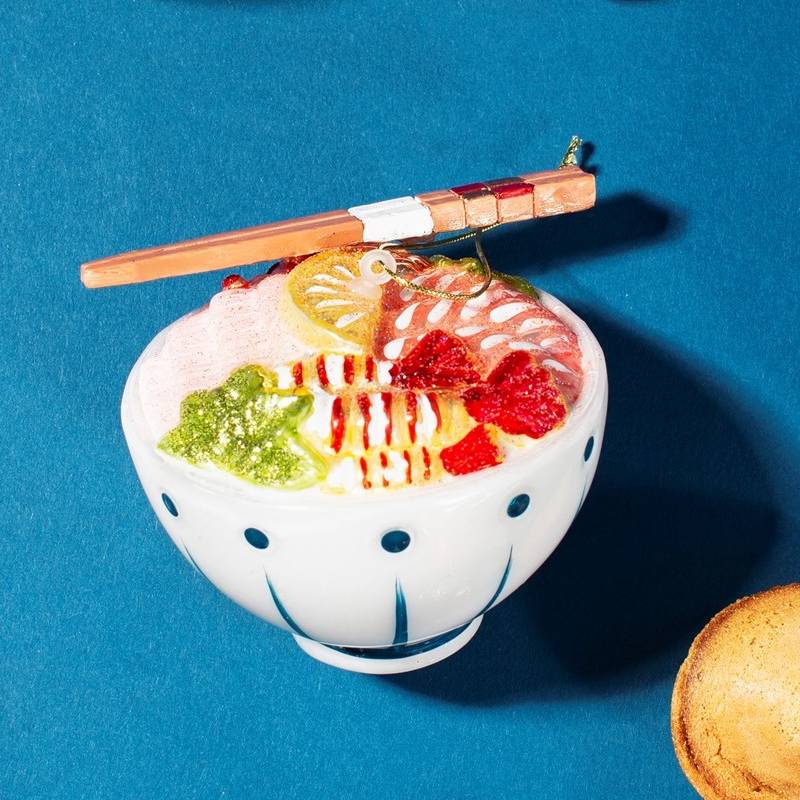 Ramen Bowl Shaped Bauble