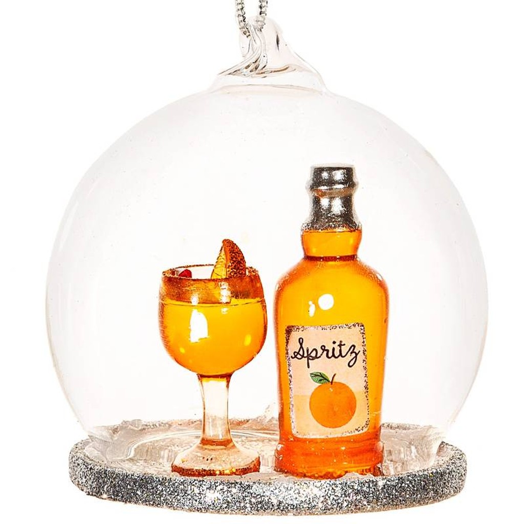 Aperol Spritz Weihnachtskugel von Sass and Belle