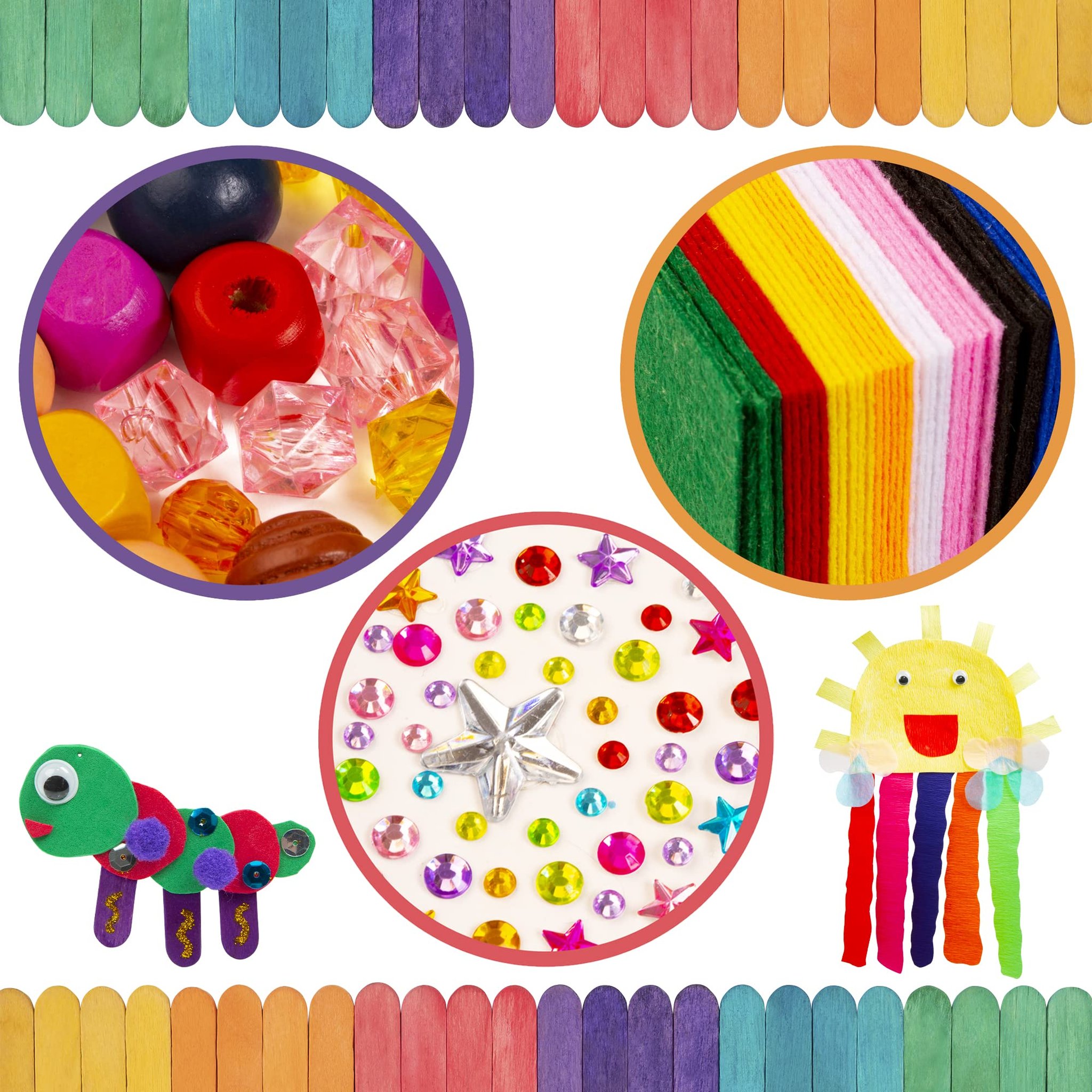 Mega Craft Box with Over 1000 Pieces (Bild 3)
