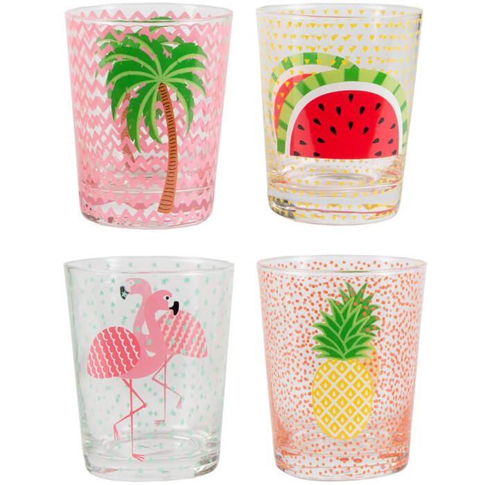Verres Tropical Summer