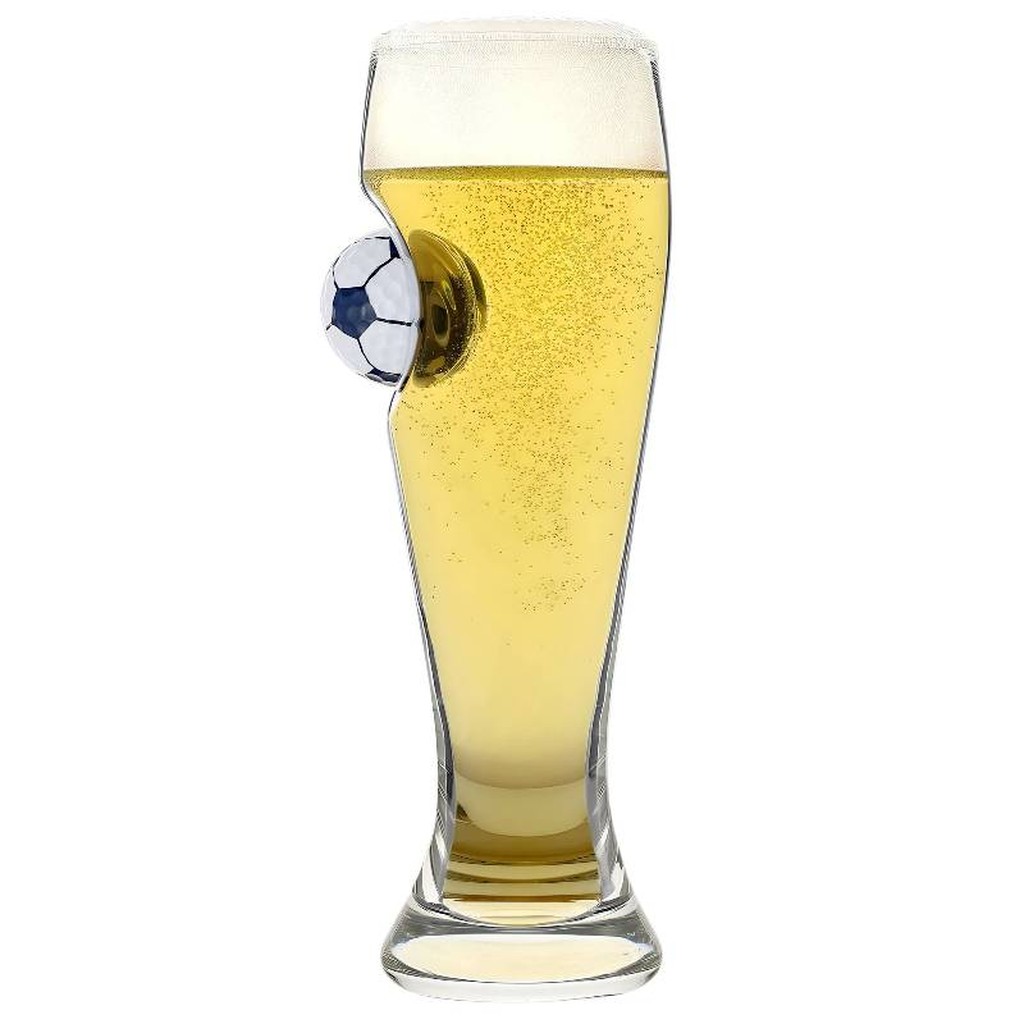Fussball-Bierglas