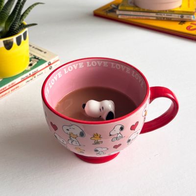 Snoopy Love Tasse