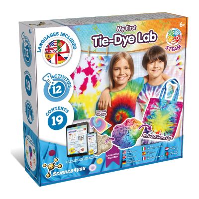 Batik Tie-Dye Kreativset für Kinder mit Stoffbeutel